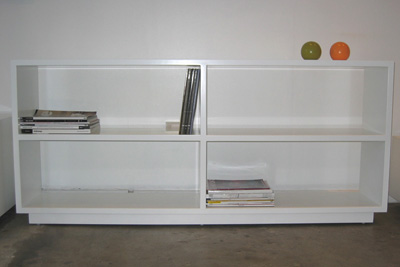 design pack shelving unit